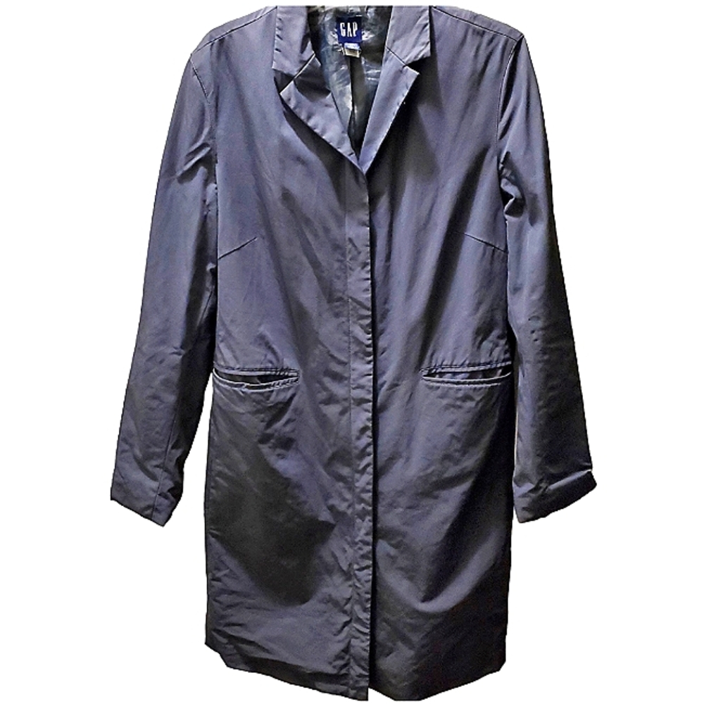 Gap Stretch Rain Coat Gray Size L